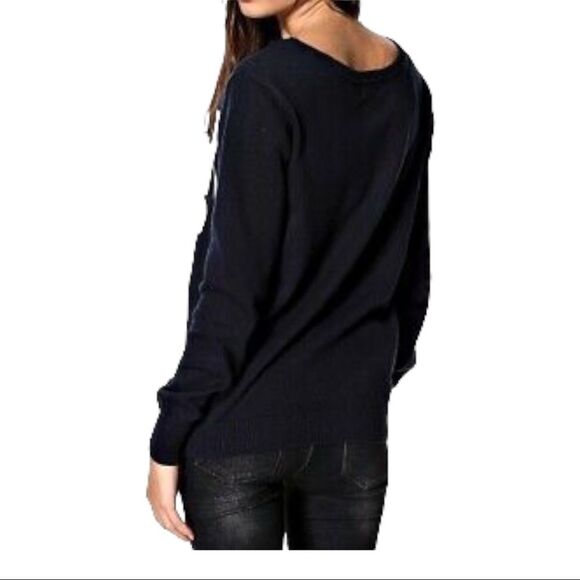 Adidas Originals Navy Sweater w/ Silver “Originals” Print Size Small - Picture 2 of 12